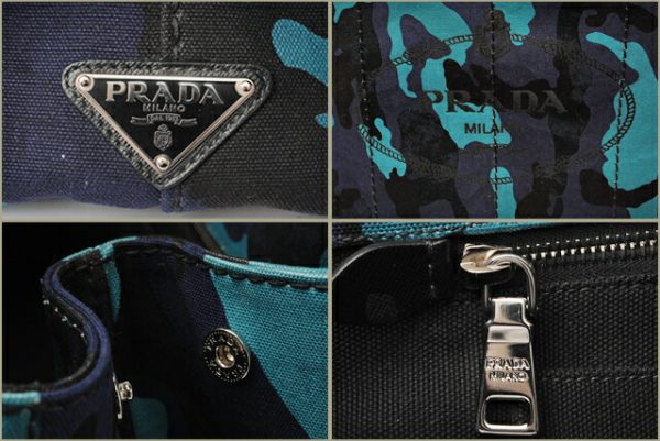 p 082 15 2 Prada Tote Bag Canapa Camouflage Bag Royal