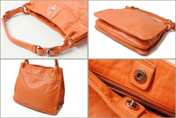 p 085 16 2 Prada Tote Bag Shoulder Bag Orange