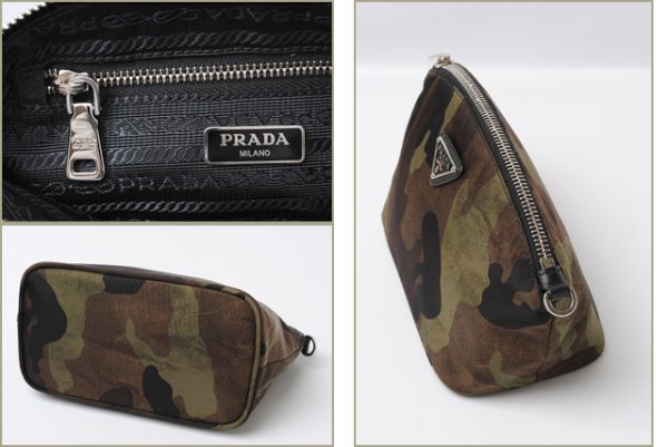 p 102 15 3 Prada Tessuto Camouflage Pouch Mimetico