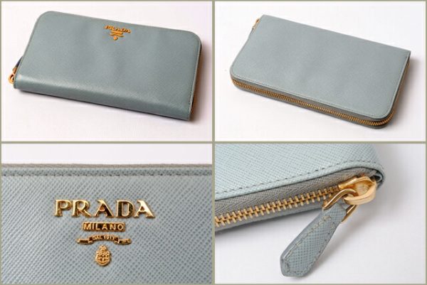 p 16 020 2 Prada Saffiano Metal Long Wallet Lago