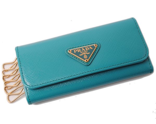 p 16 027 1 Prada Key Case 6 Rows Saffiano Vernic Voyage