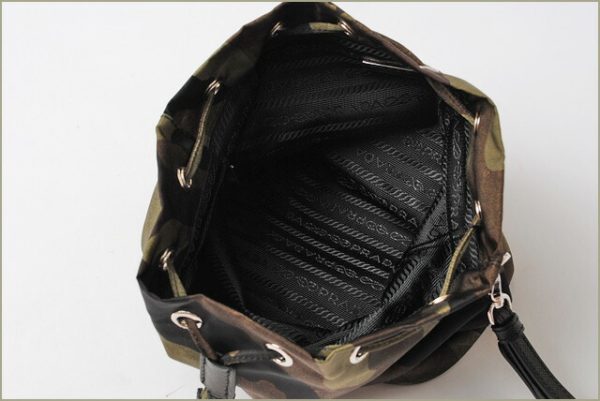 p 16 030 4 Prada Drawstring Pouch Tessuto Camouflage