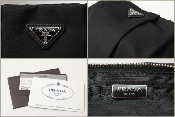 p 16 032 3 Prada Pouch Nylon Black