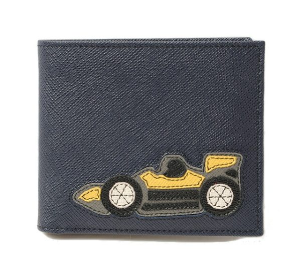 p 16 035 1 Prada Saffiano Car Folding Wallet Baltico