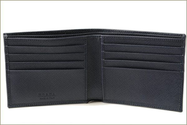 p 16 035 4 Prada Saffiano Car Folding Wallet Baltico