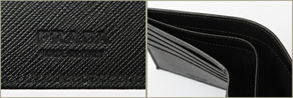 p 16 044 4 Prada Folding Wallet Saffiano Black