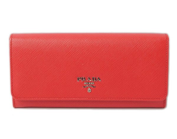 p 16 104 1 Prada Saffiano Metal Long Wallet Pass Case Lacca