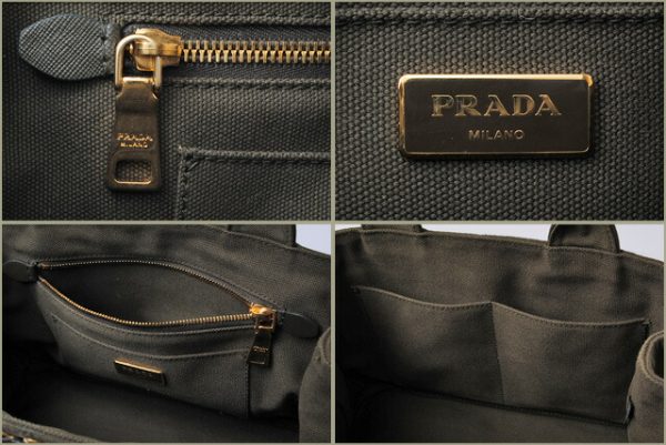 p 16 123 6 Prada Tote Bag Canapa Military Green