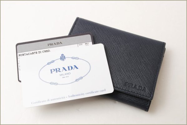 p 16 171 5 Prada Card Case Card Holder Saffiano Baltico