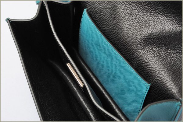 p 17 011 4 Prada Accessory Pouch Saffiano Turquoise Blue