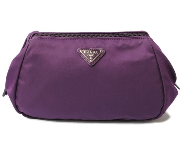 p 17 084 1 Prada Pouch Pouch Vela Nylon Ciclamio