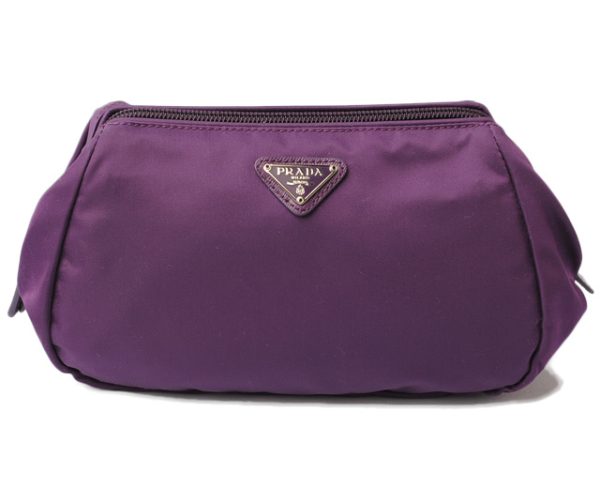 p 17 084 1 Prada Pouch Nylon Violet