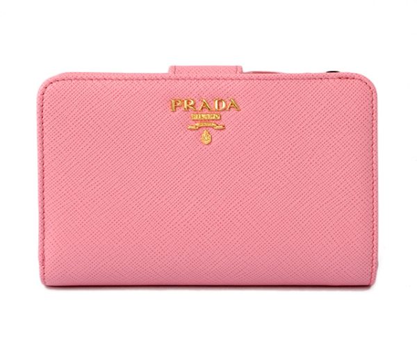 p 17 102 1 Prada Folding Wallet Saffiano Multi Begonia