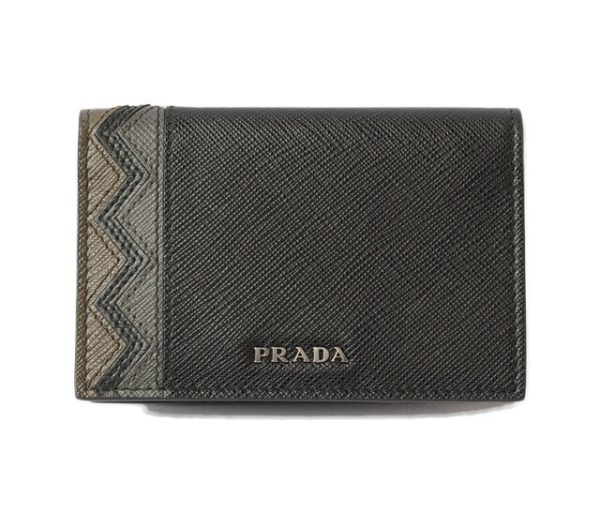 p 17 135 1 Prada Card Case Black