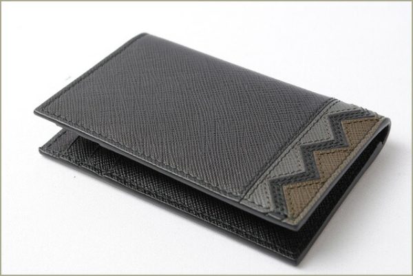 p 17 135 3 Prada Card Case Black