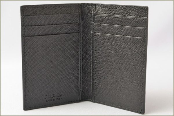 p 17 135 4 Prada Card Case Black