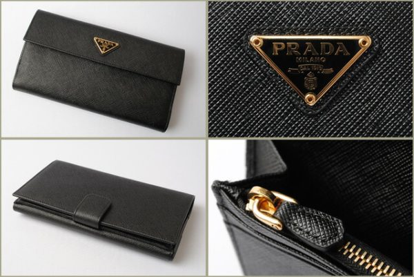 p 17 151 5 Prada 3 FWallet Saffiano Nero