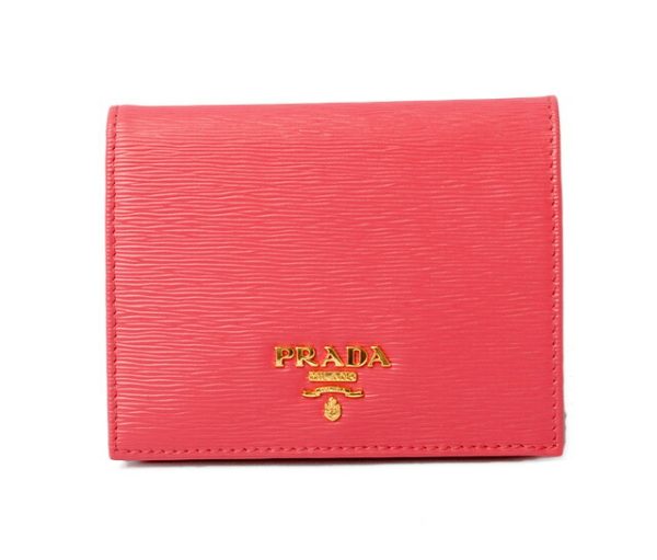 p 18 005 1 Prada Mini Wallet Folding Wallet Peonia