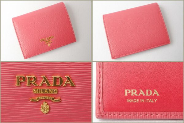 p 18 005 3 Prada Mini Wallet Folding Wallet Peonia