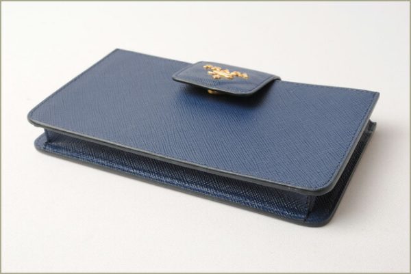 p 18 007 4 Prada Smartphone Case Pouch Blue