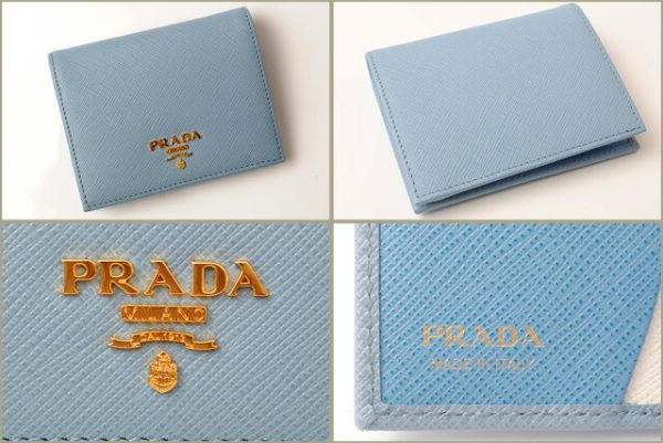 p 18 018 4 Prada Mini Wallet Folding Wallet Black