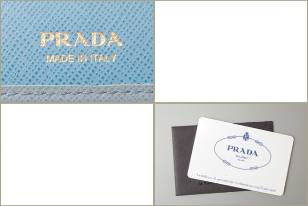 p 18 026 6 Prada Folding Wallet Saffiano Multi Astrale