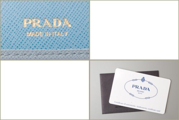 p 18 026 6 Prada Wallet Blue