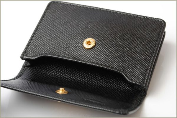 p 18 040 2 Prada Card Case Black