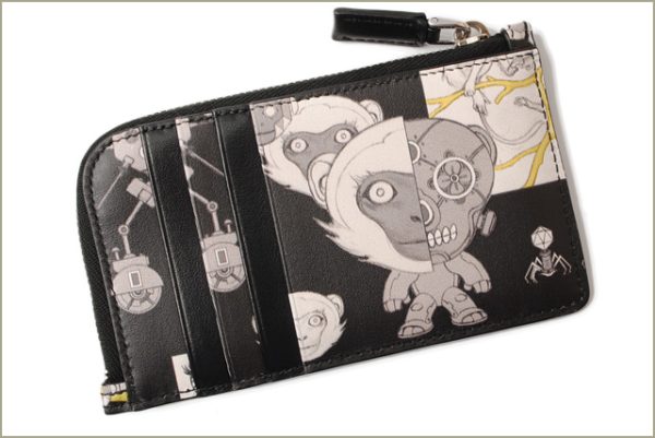 p 18 081 3 Prada Coin Case Comic Black