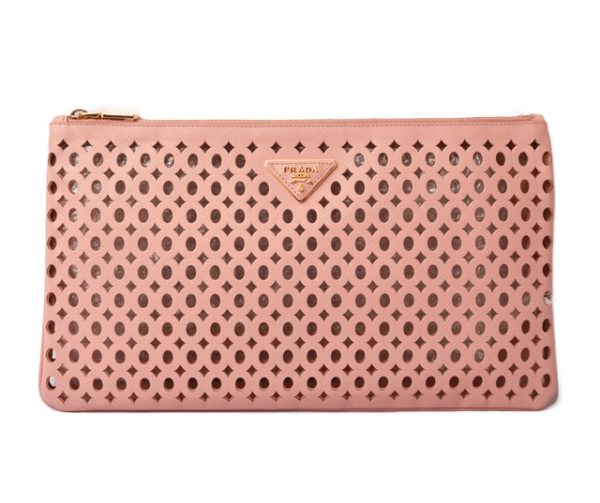 p 18 134 1 Prada Clutch Bag Punching Rose