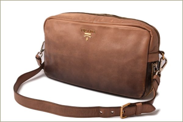 p 18 135 4 Prada Two Way Shoulder Bag Brown Beige