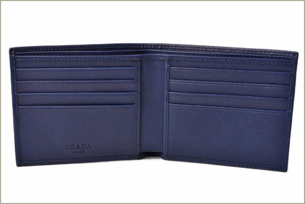 p 18 139 4 Prada Folding Wallet BillfSaffiano Inchiostro