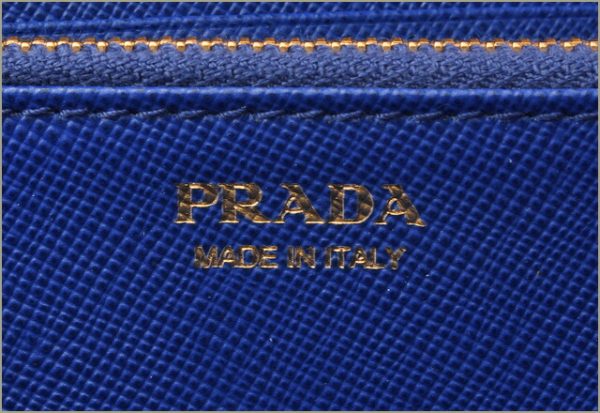 p 18 142 6 Prada Long Wallet Saffiano Metal Royal