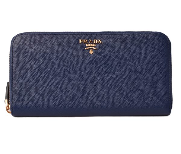 p 18 143 1 Prada Long Wallet Blue