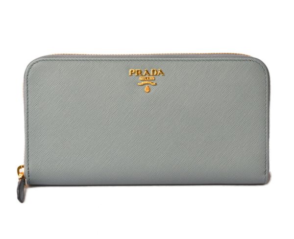 p 18 146 1 Prada Long Wallet Saffiano Metal Pervinca