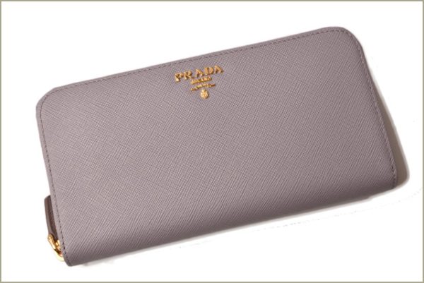 p 18 148 2 Prada Long Wallet Saffiano Metal Glicine