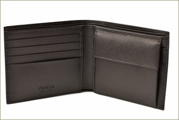 p 18 152 3 Prada Folding Wallet Saffiano Royal Blue