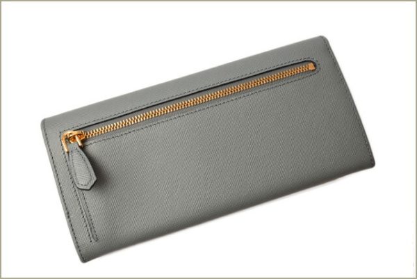 p 18 153 3 Prada Long Wallet Pass Case Saffiano Pervinca