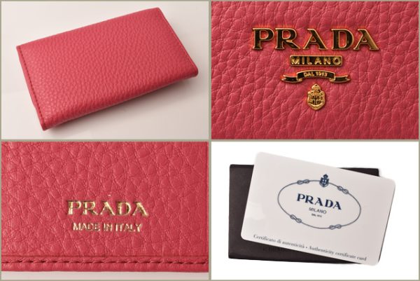 p 18 183 4 Prada Key Case Peonia