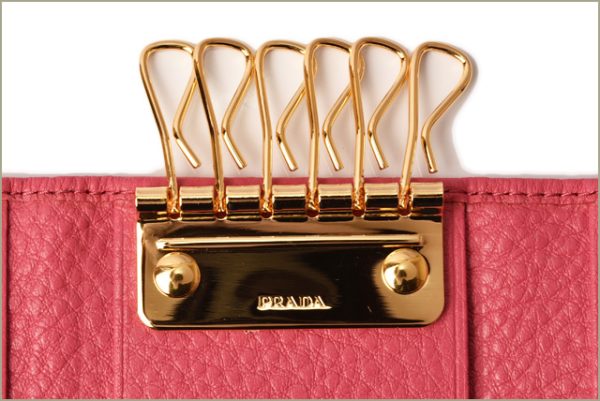 p 18 183 5 Prada Key Case Peonia