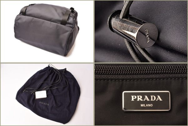 p 18 188 7 Prada Day Bag Nylon Blue