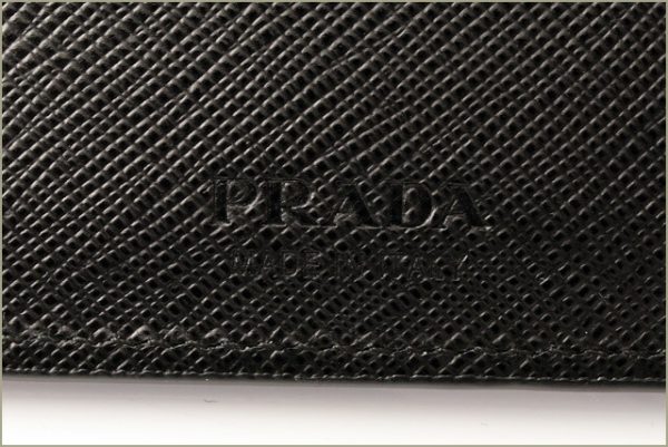 p 18 212 7 Prada Folding Wallet Patchwork Black Azzurro