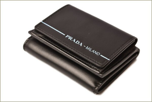 p 18 262 3 Prada Mini Wallet Folding Wallet City Sport Nero