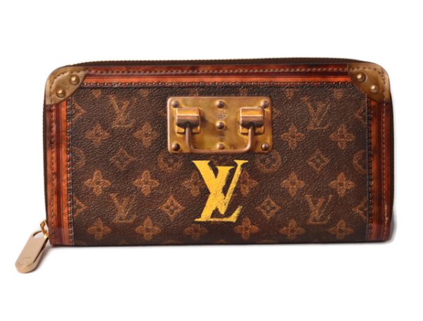 p 18 m52746 1 Louis Vuitton Zippy Wallet Long Trunk Time Brown