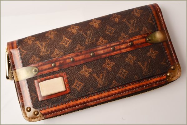 p 18 m52746 3 Louis Vuitton Zippy Wallet Long Trunk Time Brown