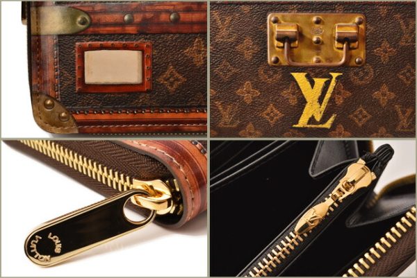 p 18 m52746 4 Louis Vuitton Zippy Wallet Long Trunk Time Brown