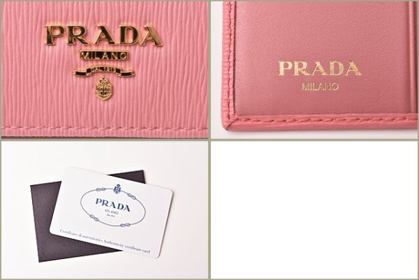 p 19 023 7 Prada Folding Wallet Vitello Move Geranio