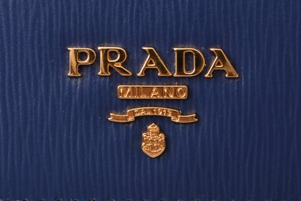 p 19 027 6 Prada Tri FWallet Blue