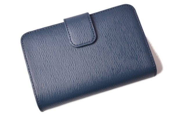 p 19 028 3 Prada Folding Wallet Blue