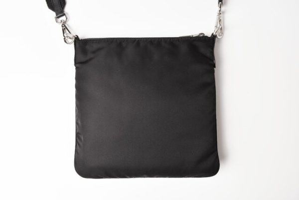 p 19 058 5 Prada 2 Way Shoulder Bag Tessuto Black